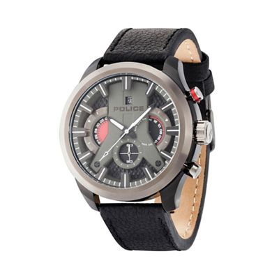 Men's chronograph strap watch 14639jsbu/02